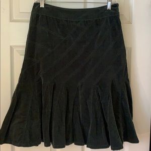 Green Corduroy skirt